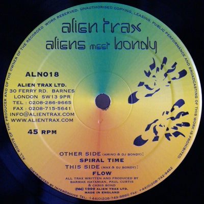 ALIENS MEET BONDY - Spiral Time / Flow