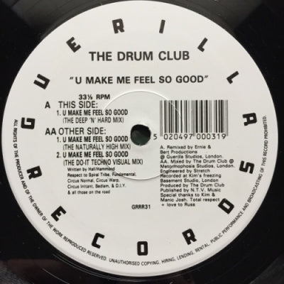 DRUM CLUB - U Make Me Feel So Good