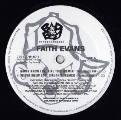 FAITH EVANS - Never Knew Love Like This (Remix)