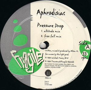 APHRODISIAC - Pressure Drop / Feathers In My Face