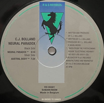 C.J. BOLLAND - Neural Paradox / Austral Body