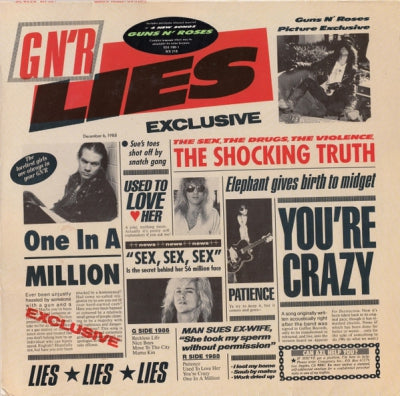 GUNS N' ROSES - G N' R Lies