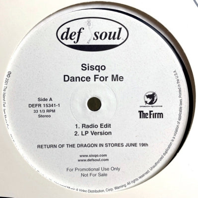 SISQO - Dance For Me