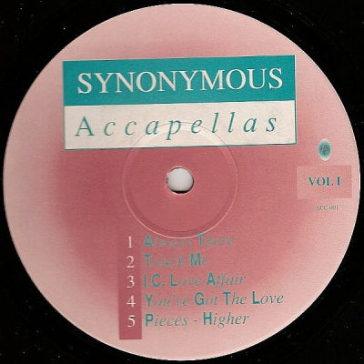 VARIOUS - Synonymous Accapellas
