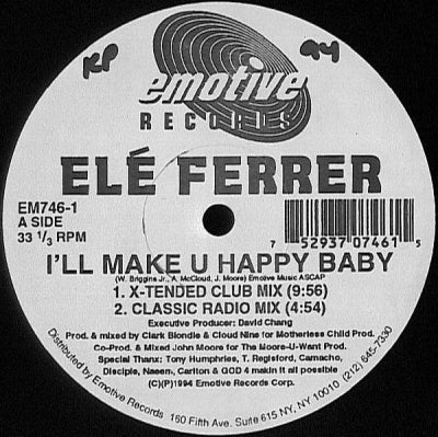 ELE FERRER - I'll Make You Happy