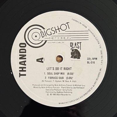 THANDO - Let's Do It Right