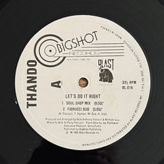 THANDO - Let's Do It Right