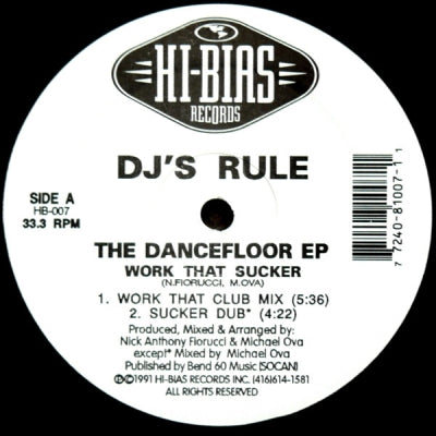 DJ'S RULE - Dancefloor EP
