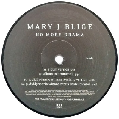 MARY J. BLIGE - No More Drama