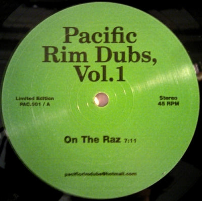 PACIFIC RIM DUBS - Pacific Rim Dubs, Vol.1