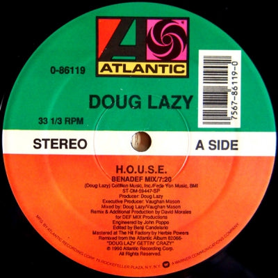 DOUG LAZY - H.O.U.S.E.