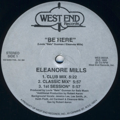 ELEANORE MILLS - Be Here