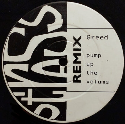 GREED FEATURING RICARDO DA FORCE  - Pump Up The Volume
