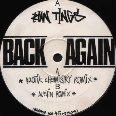 RUN TINGS - Back Again (Remixes)