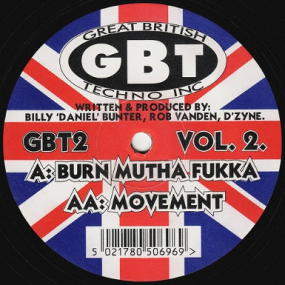 BILLY 'DANIEL' BUNTER, ROB VANDEN, D'ZYNE - Vol.2