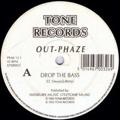 OUT-PHAZE - Drop The Bass / It's Wonderful Being Alive