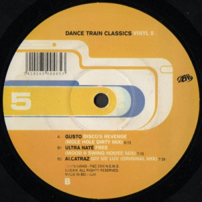 VARIOUS ARTISTS - Dance Train Classics Vinyl 5
