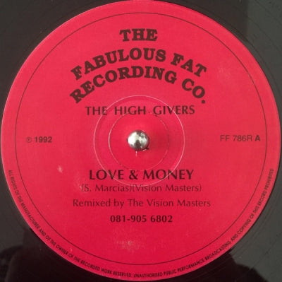 HIGH GIVERS - Love And Money