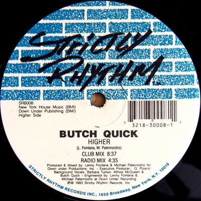 BUTCH QUICK - Higher