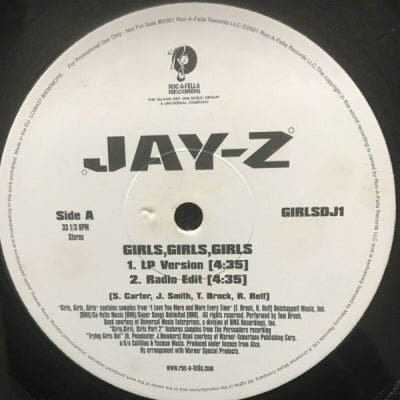 JAY-Z - Girls, Girls, Girls