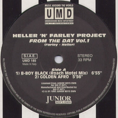 HELLER 'N' FARLEY PROJECT - From The Dat Vol 1 inc. Ultra Flava