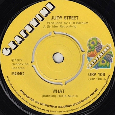 JUDY STREET - What / You Turn Me On