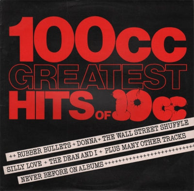 10CC - 100cc - Greatest Hits Of 10cc