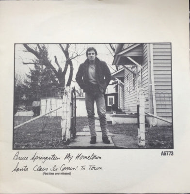 BRUCE SPRINGSTEEN  - My Hometown / Santa Claus Is Comin' To Town