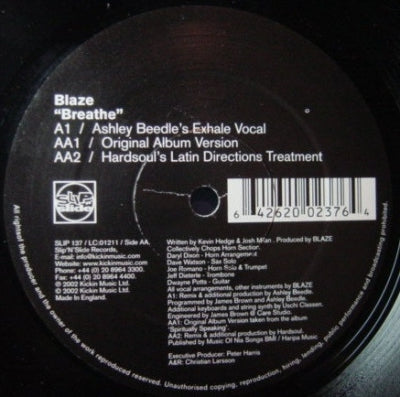 BLAZE - Breathe