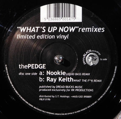 THE PEDGE - What's Up Now (Remixes)