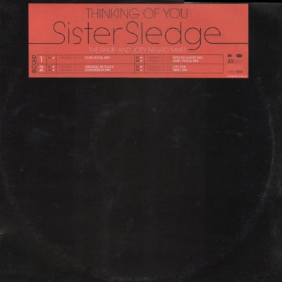 SISTER SLEDGE - Thinking Of You