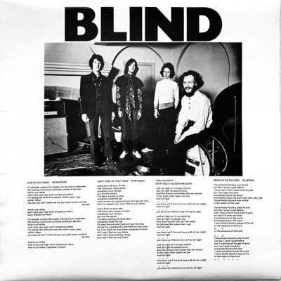 BLIND FAITH - Blind Faith