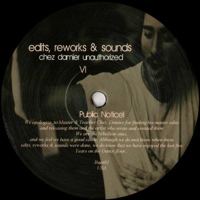 CHEZ DAMIER - Edits, Reworks & Sounds (Chez Damier Unauthorized)
