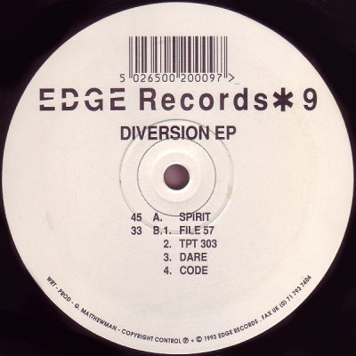 DJ EDGE - Diversion EP