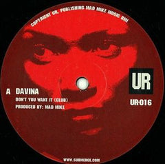 DAVINA - Dont You Want It