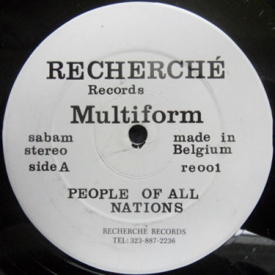 MULTIFORM - People Of All Nations / Revenge Of The Iceman