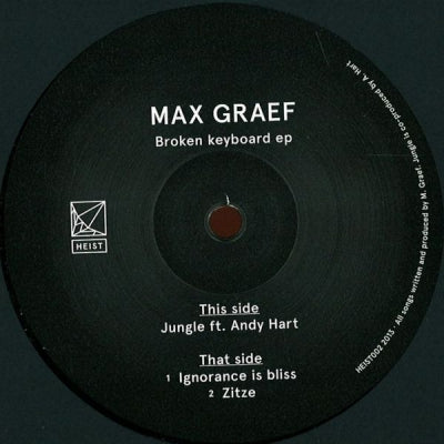 MAX GRAEF - Broken Keyboard EP
