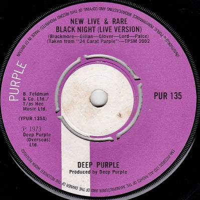 DEEP PURPLE - New Live & Rare