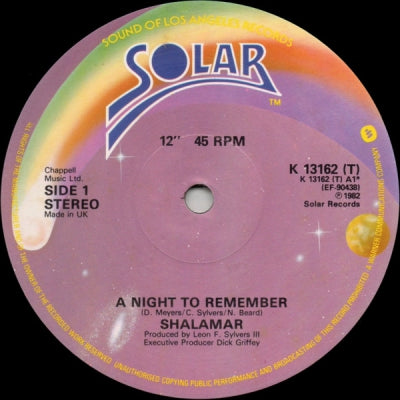 SHALAMAR - A Night To Remember