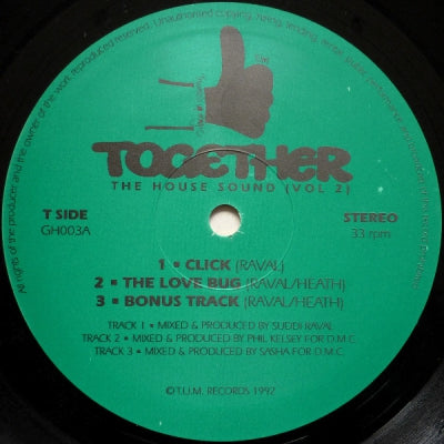 TOGETHER / CYBERTEC - The House Sound Vol 2 / Coming On Strong