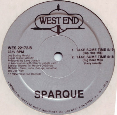 SPARQUE - Take Some Time