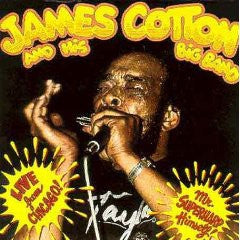 JAMES COTTON AND HIS BIG BAND - Live From Chicago - Mr Superharp Himself!