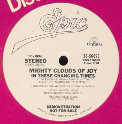 THE MIGHTY CLOUDS OF JOY - In These Changing Times