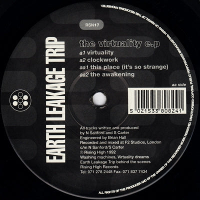 EARTH LEAKAGE TRIP - The Virtuality E.P