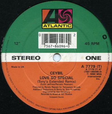 CEYBIL JEFFERIES - Love So Special