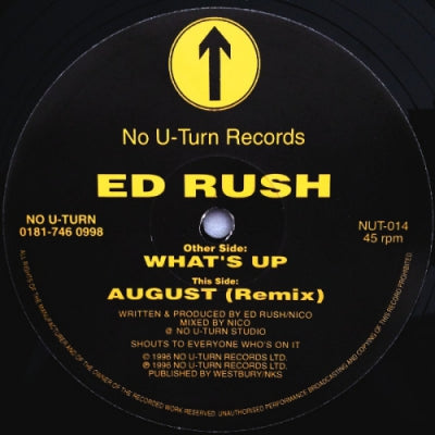 ED RUSH - What's Up / August (Remix)