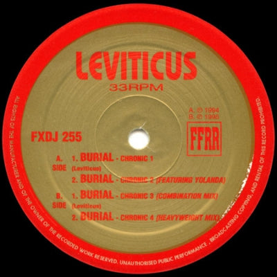 LEVITICUS - Burial (Combination / Heavyweight Mixes)