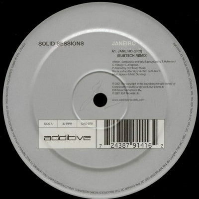 SOLID SESSIONS - Janeiro
