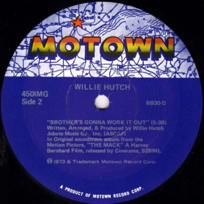 WILLIE HUTCH - In And Out / Brother's Gonna Work It Out