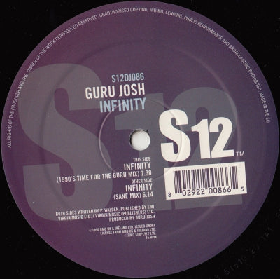 GURU JOSH - Infinity